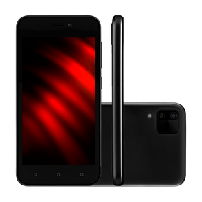 Smartphone Multilaser E2, 3G, 32GB, Wi-Fi, 1GB RAM, Android 11 (Go edition) - P9148 | Preto DF - 279070