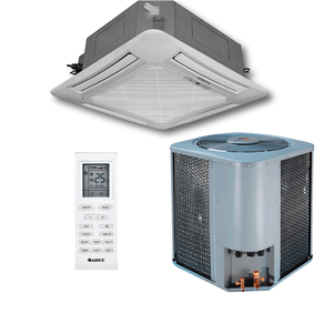 Ar-condicionado Cassete inverter Gree 56.000 BTUs Quente/Frio GKH60D3FI - GUHD60ND3FO, Branco | 220V DF - 281140