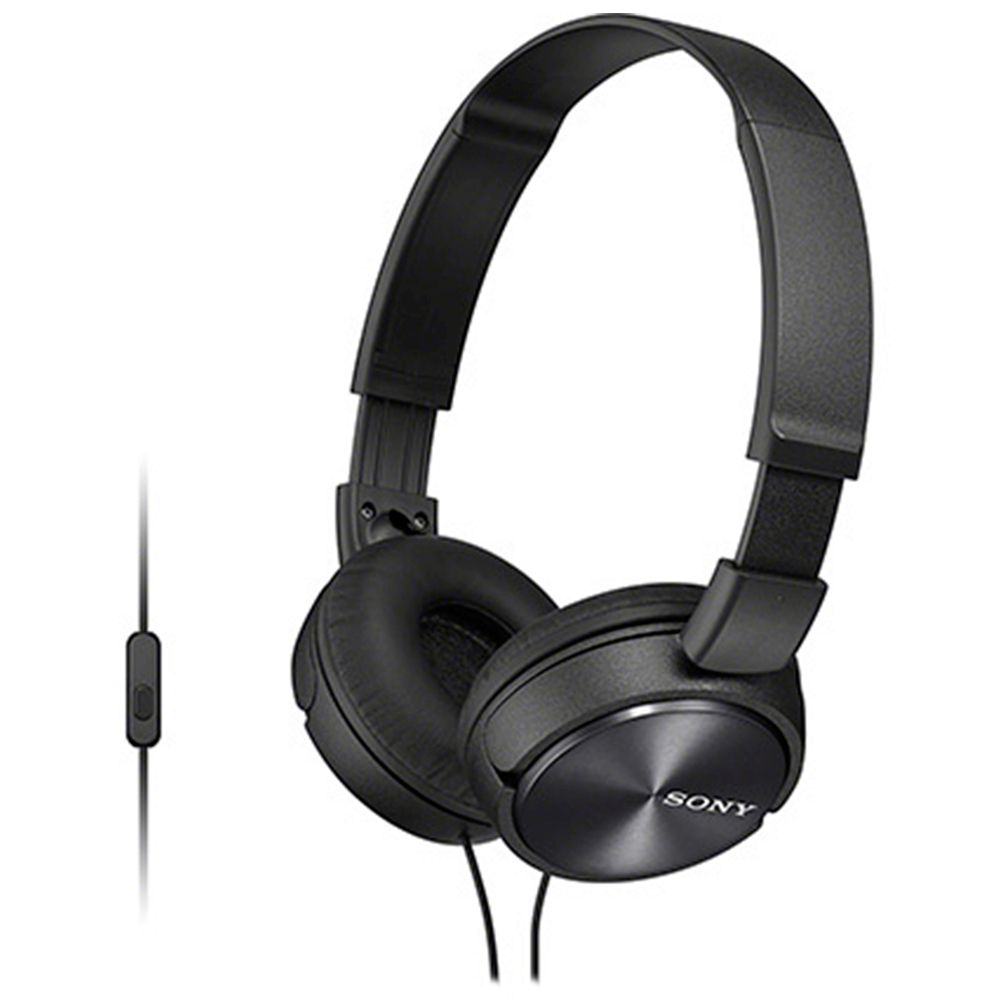 Fone de Ouvido Sony MDR-ZX310AP Preto - Fujioka Distribuidor