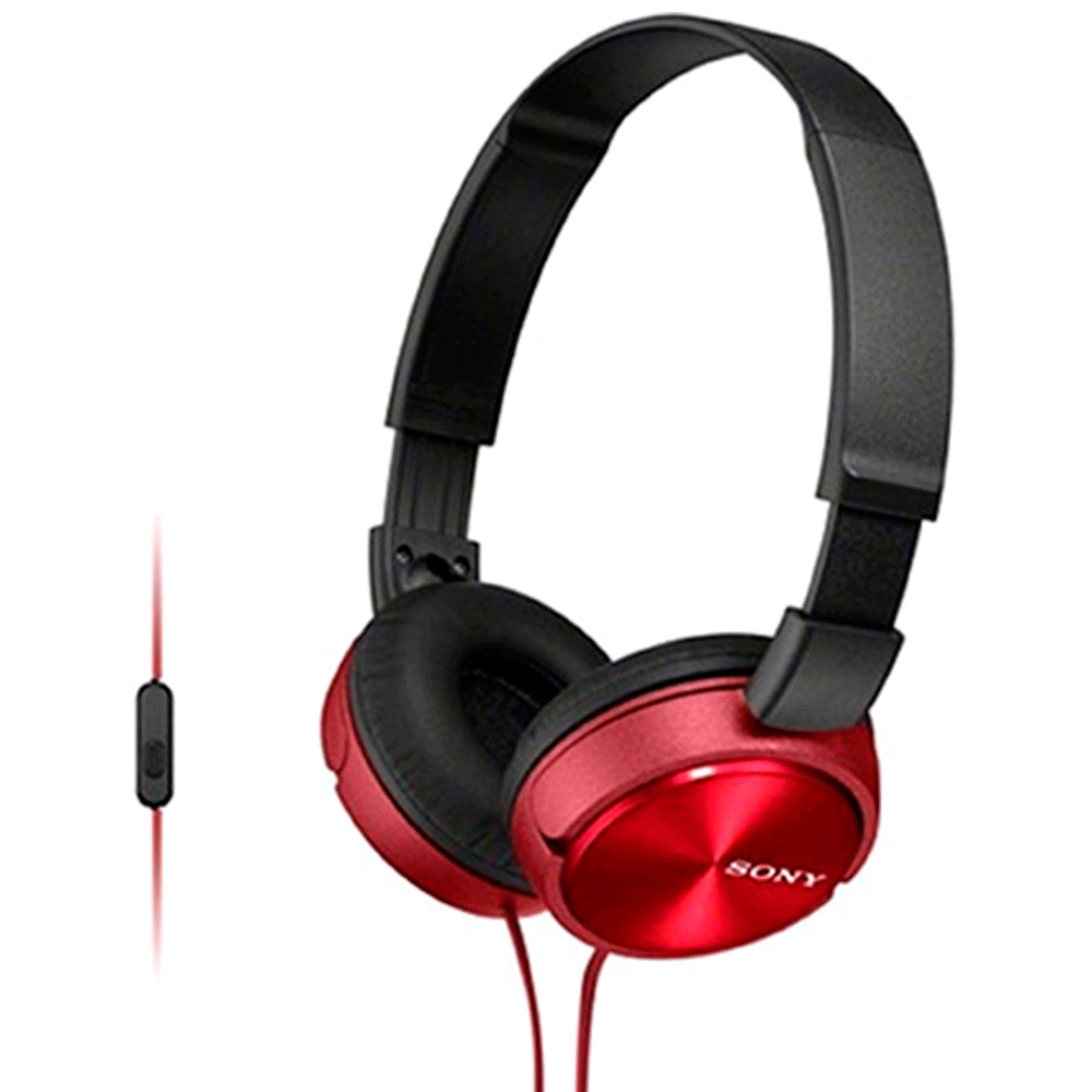 美品　SONY 　MP3プレーヤー　赤 Fone de Ouvido Sony MDR-ZX310AP Vermelho - Fujioka Distribuidor