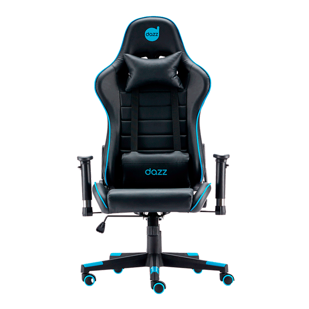 Cadeira Gamer Dazz Prime-X V2 | Preto/Azul Artigo: 15048 - Fujioka