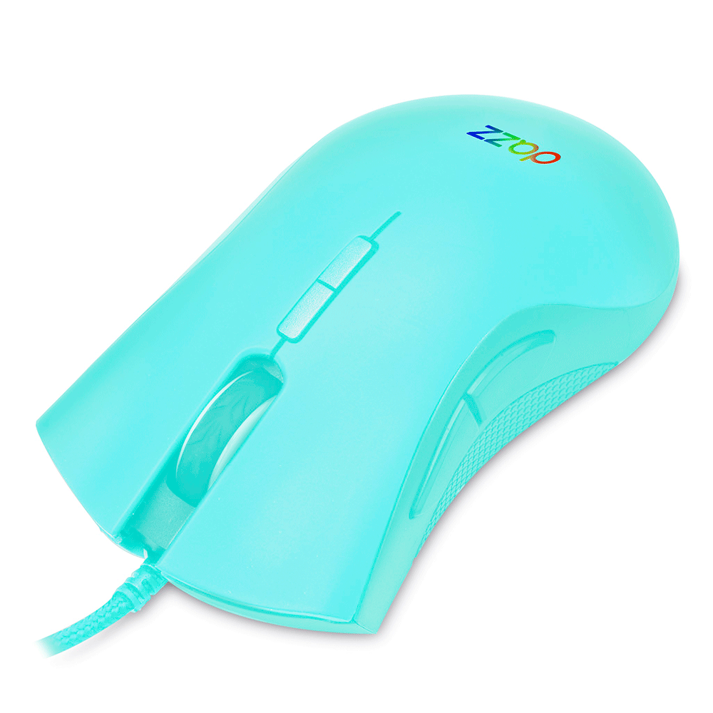 Mouse Gamer Dazz Mizard 12.000 DPI USB 2.0 | Azul Artigo: 582522