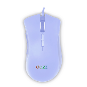 Mouse Gamer Dazz Mizard 12.000 DPI, USB 2.0 | Roxo GO - 582523