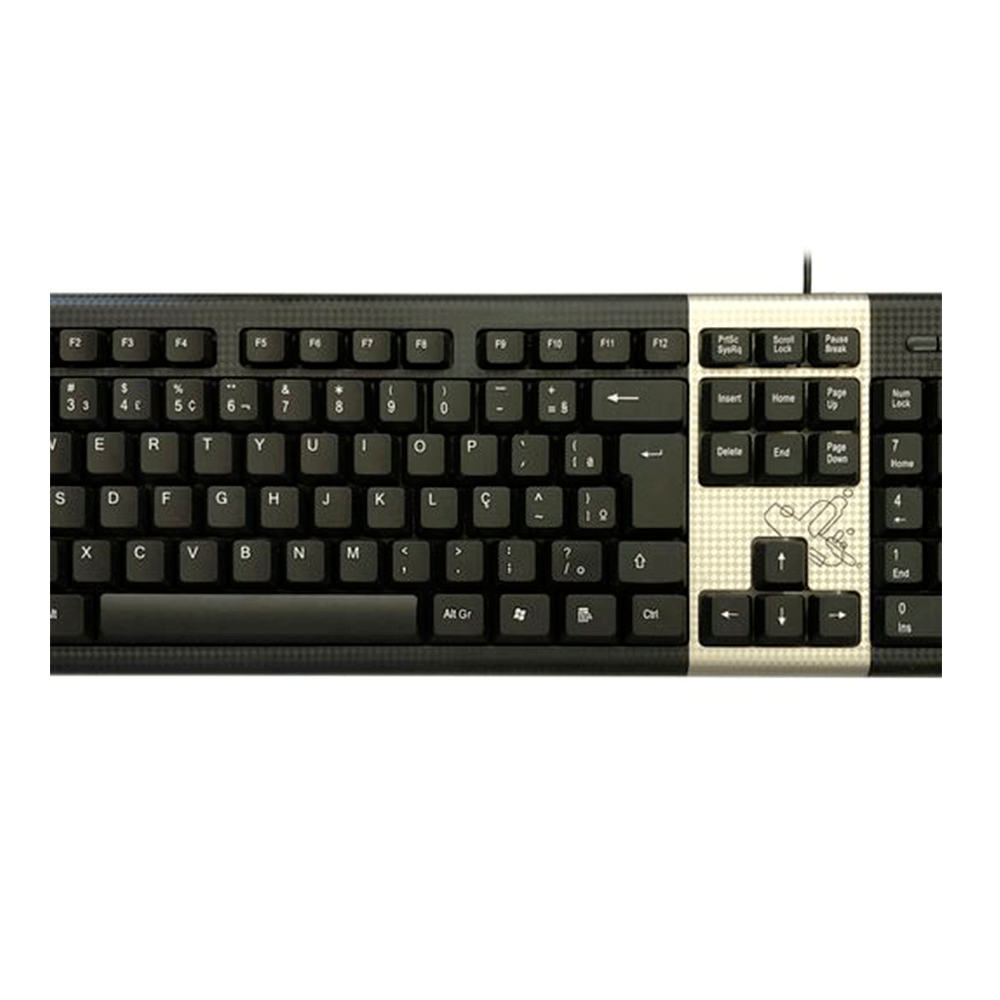 Teclado Industrial Standard Maxprint USB 2.0 | Preto Artigo