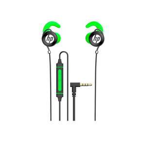 Fone de Ouvido HP DHE-7004 com microfone removível | Verde GO - 582547