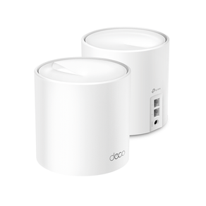 Roteador TP-Link Deco X60(2- pack) Wi-fi 6 em Toda a Casa Mesh - AX3000 Branco DF - 226452