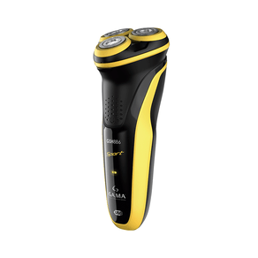Barbeador Elétrico Gama 3 Lâminas - GSH886 Sport - BECSH0000000245, Preto/Amarelo | Bivolt DF - 691435