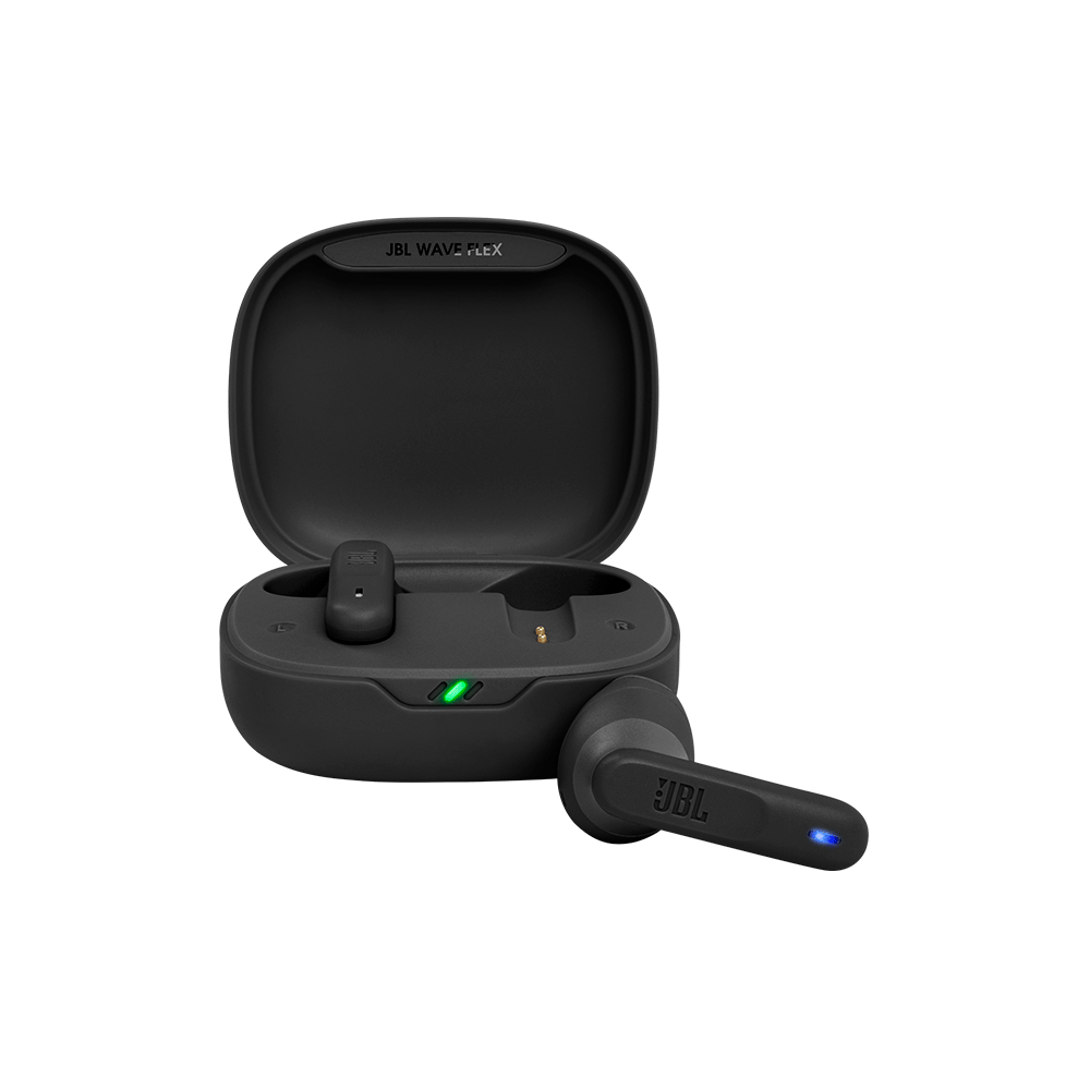 Fone de Ouvido Bluetooth JBL Wave Flex - JBLWFLEX | Preto Artigo