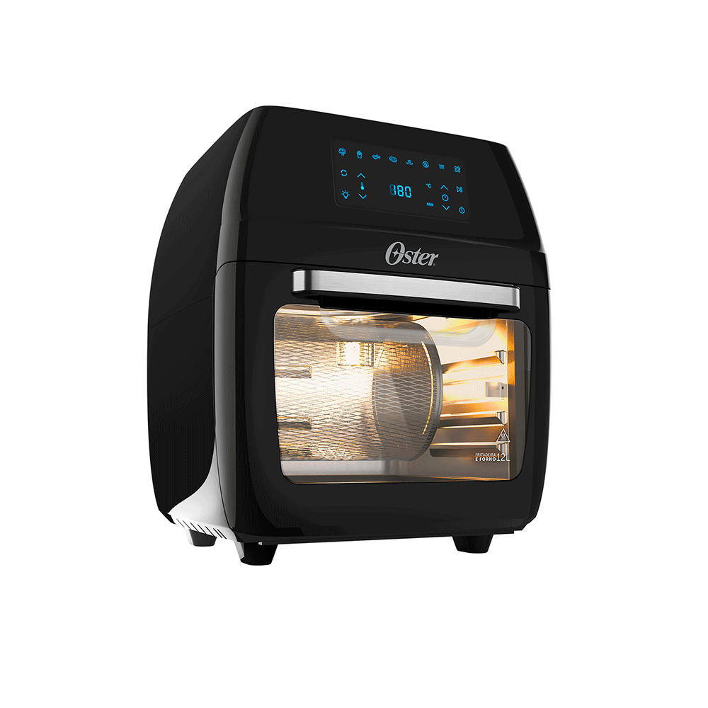 Fritadeira Elétrica Oster Oven Fryer 12L Com Timer, 3 Em 1 - OFRT780 ...