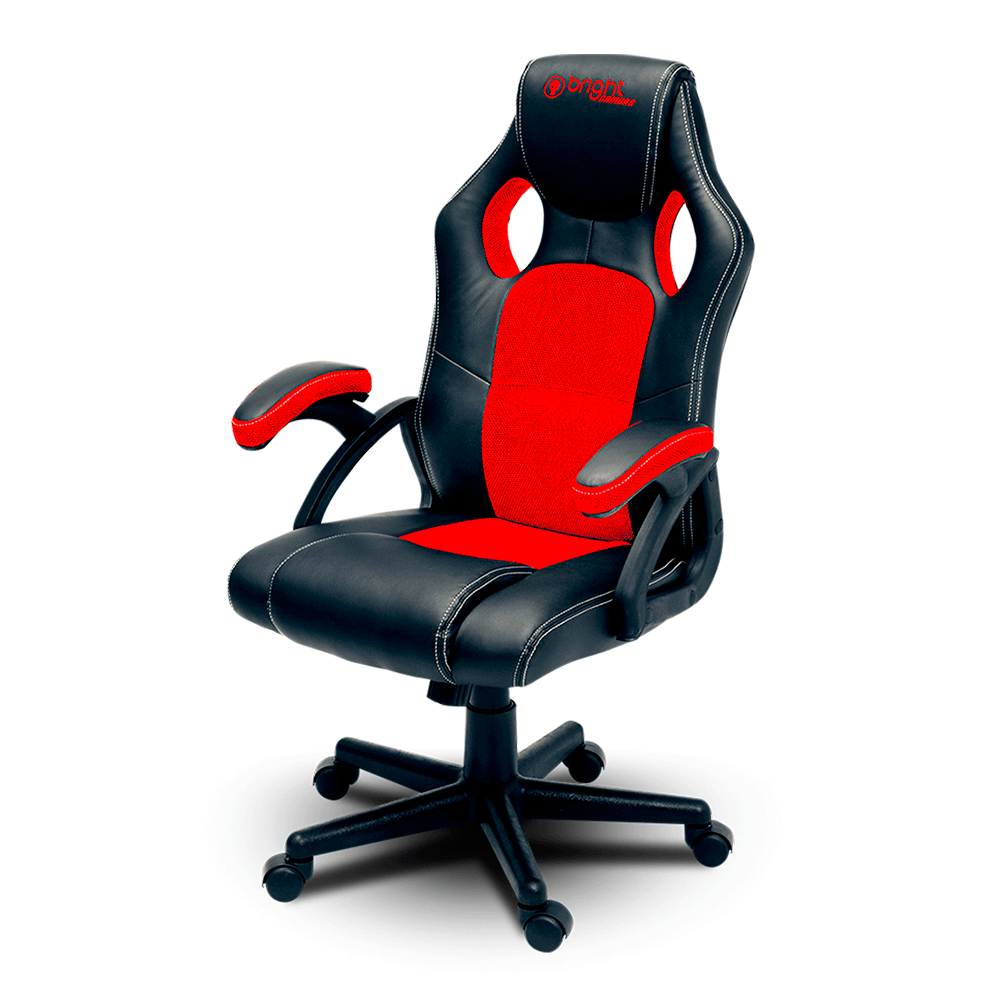 Cadeira Gamer Bright - 0602 | Vermelho/Preto Artigo: 15051