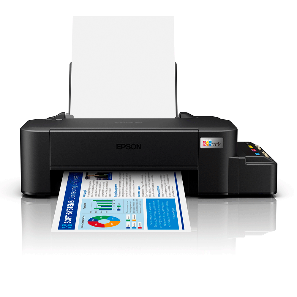Impressora Epson Jato de Tinta Colorida L121 Bivolt Preto Artigo