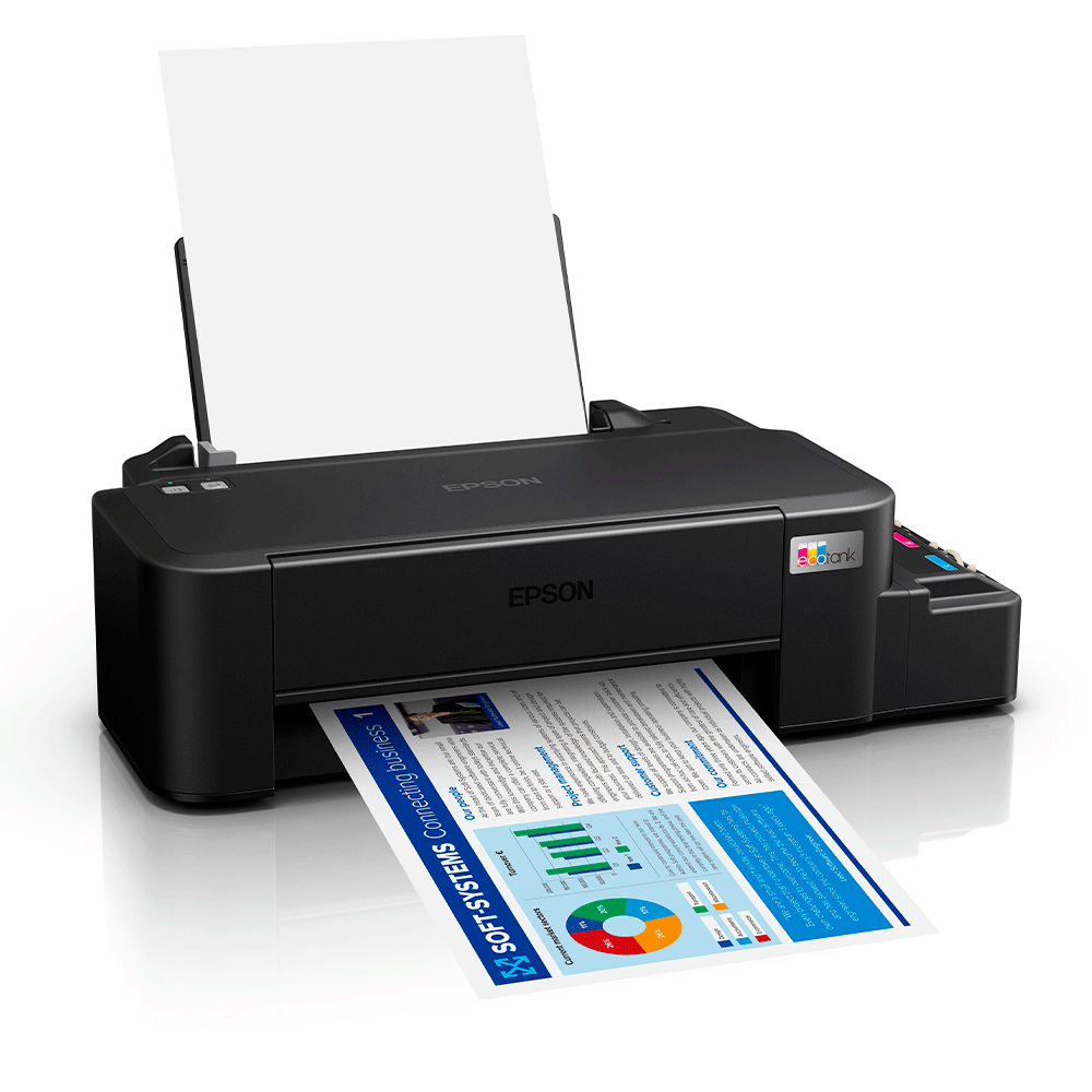 Impressora Epson Jato de Tinta Colorida L121 Bivolt Preto Artigo