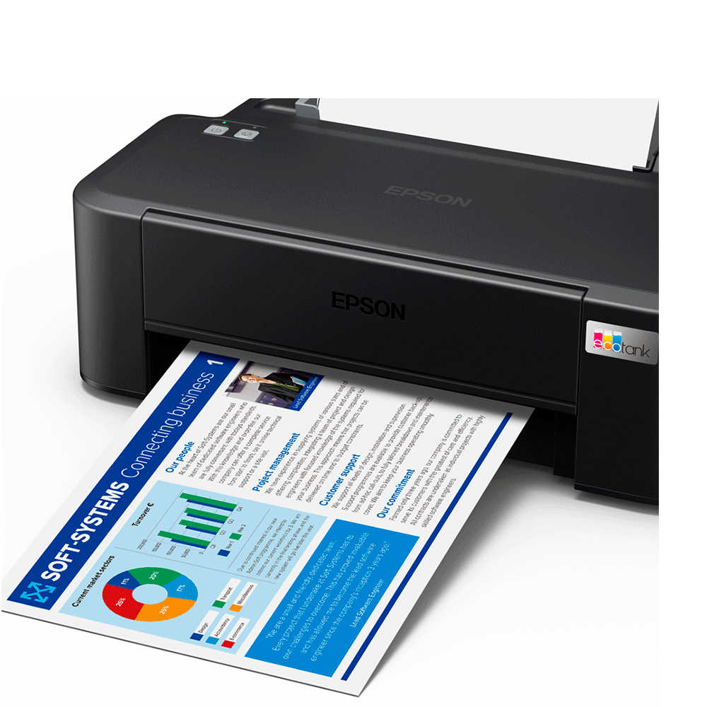 Impressora Epson Jato de Tinta Colorida L121 Bivolt Preto Artigo