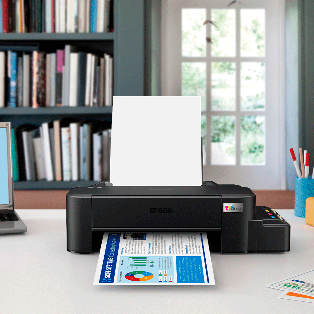 EPSON SCI 5個セット Impressora Epson Jato de Tinta Colorida L121 Bivolt Preto Artigo