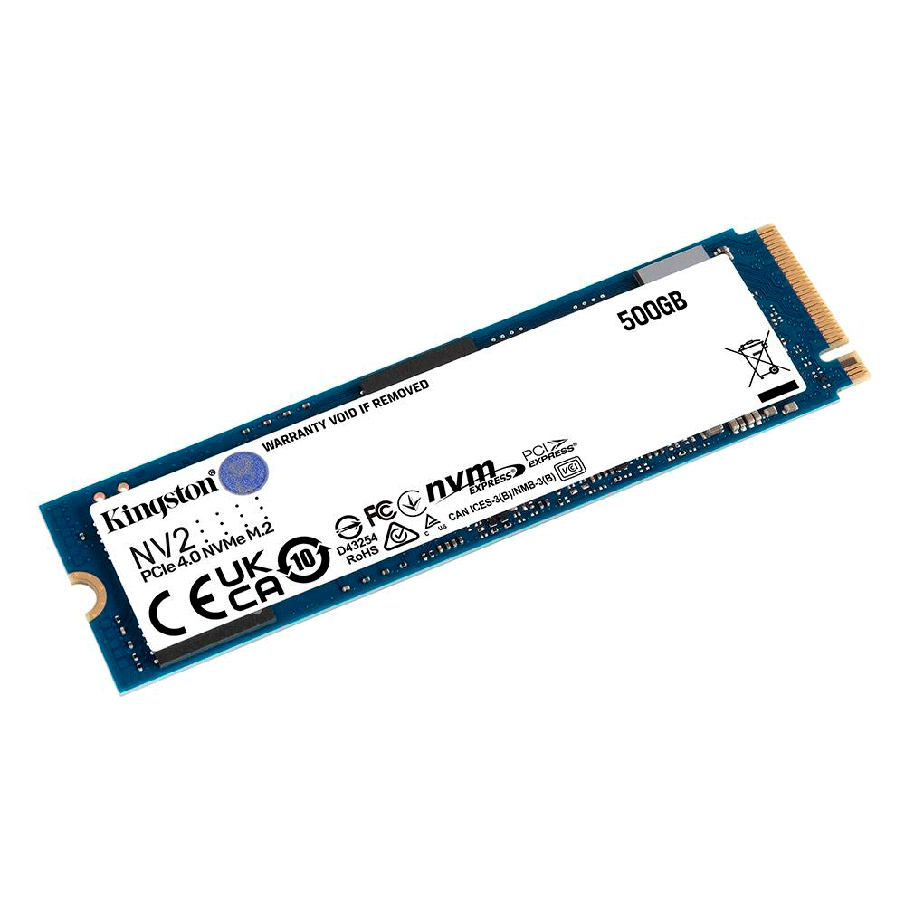 SSD Kingston NV2 M.2 2280 NVMe | 500GB Artigo: 801256 - Fujioka