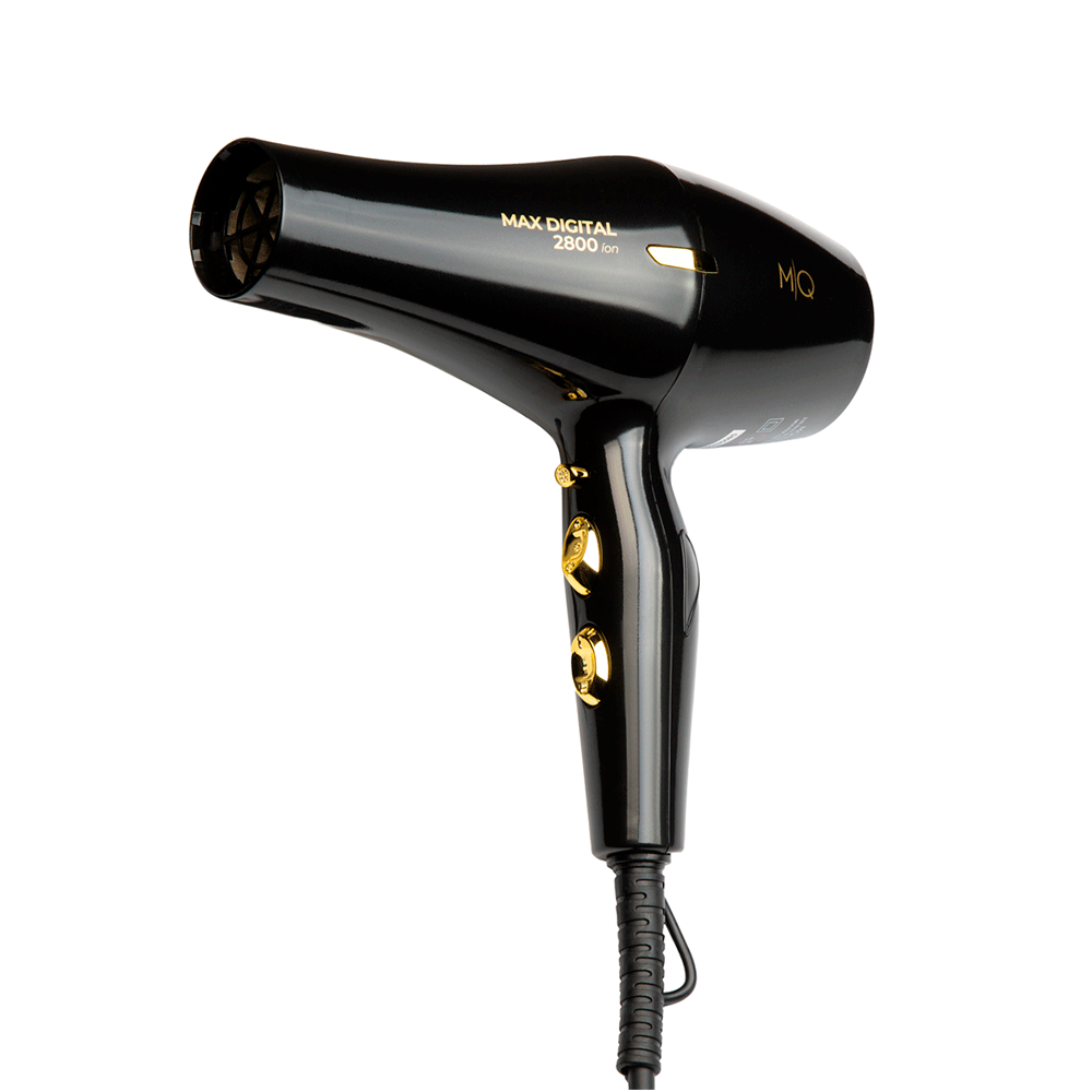 Secador De Cabelo Profissional Mq Max Digital 2800 220v Cor Preto