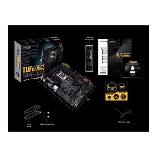 Placa Mãe Asus TUF Gaming Z490-Plus, 128GB, Intel Socket 1200