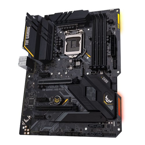 Placa Mãe Asus TUF Gaming Z490-Plus, 128GB, Intel Socket 1200