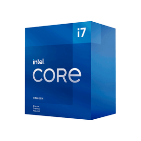 Processador Intel Core i7-11700F 11ª Geração, 2.5 GHz (4.8GHz Turbo), Cache 16MB, Octa Core, 16 Threads, LGA1200 - BX8070811700F DF - 801286