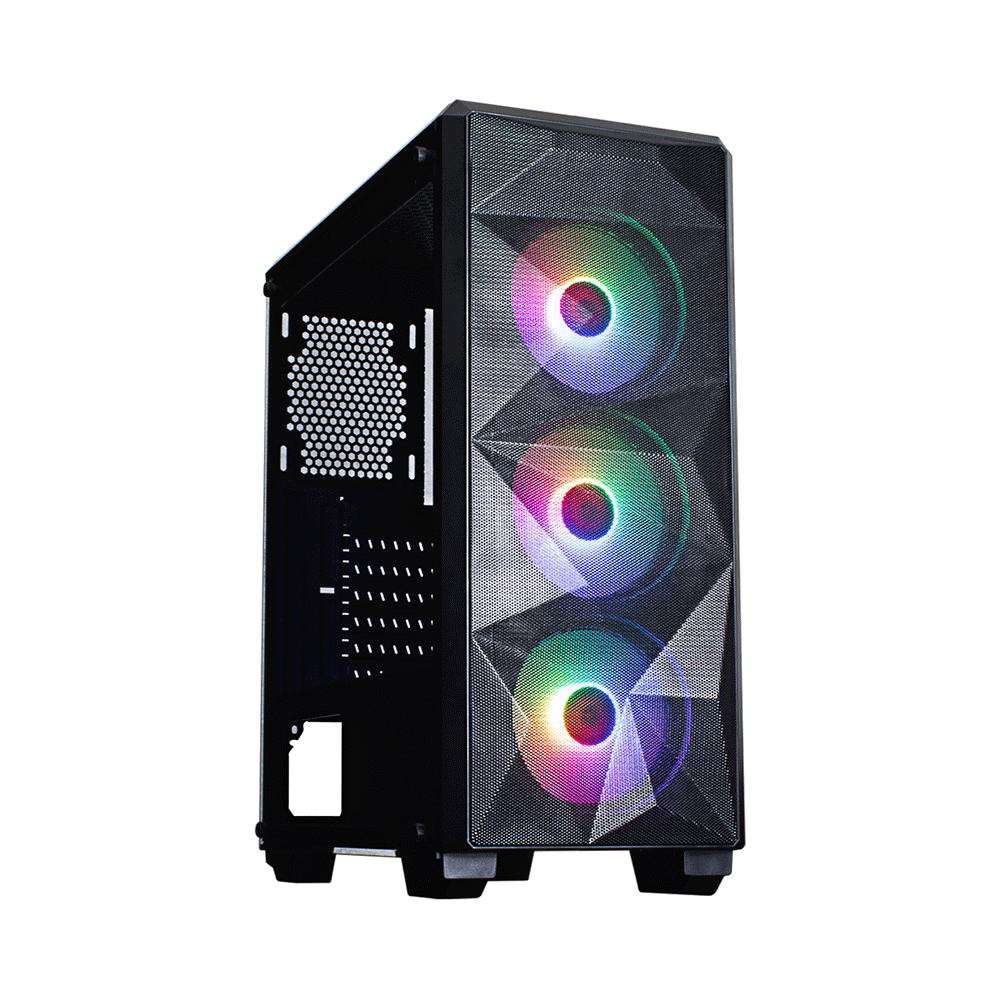 Gabinete Gamer Redragon Grindor, Mid Tower, Sem Fonte, Sem Fan