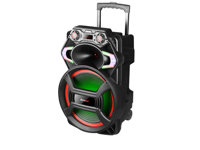 Caixa de Som Amplificada Amvox ACA 800 Gladiador, 850W RMS