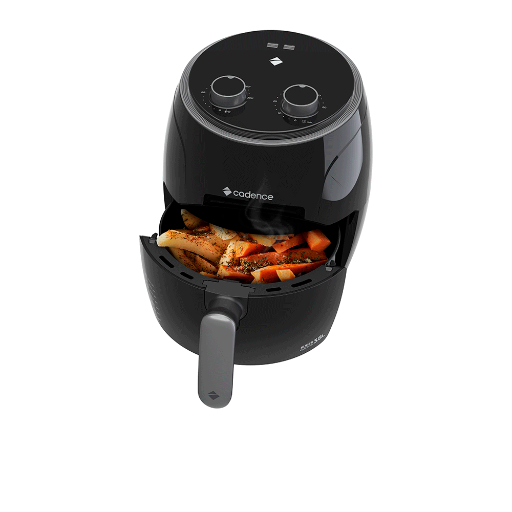 Fritadeira Elétrica Cadence Sem Óleo, Super Cook Fryer, 3,8L Com Timer ...