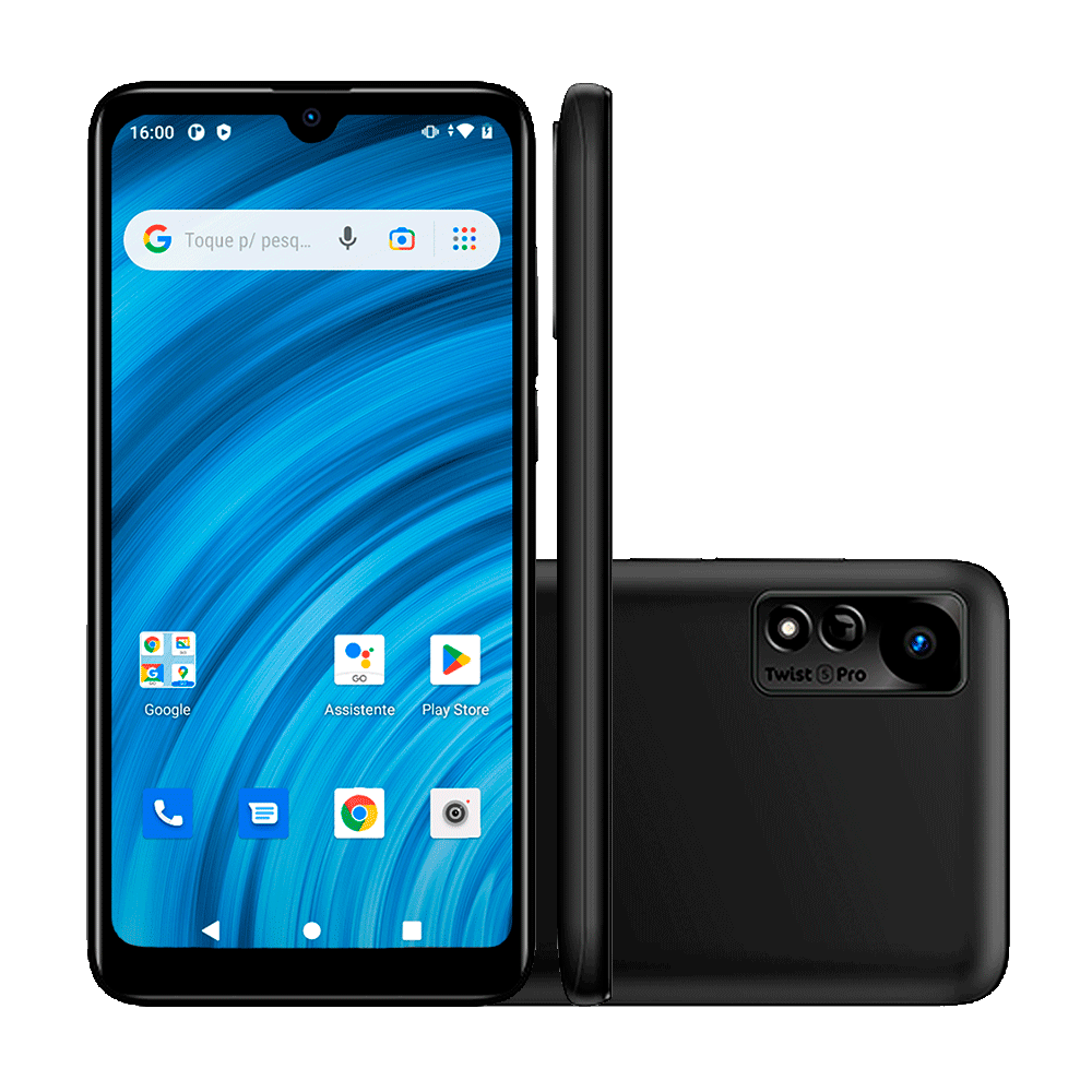 Smartphone Positivo Twist 5 Pro S640, 64GB, 2GB RAM, Android 12 GO