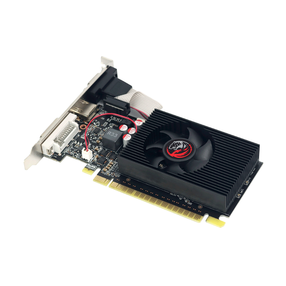 Placa de Vídeo Pcyes Nvidia GeForce GT 730 4GB GDDR5 64Bits, Low Profile -  PVGT7304GBR564 Artigo: 801299 - Fujioka Distribuidor