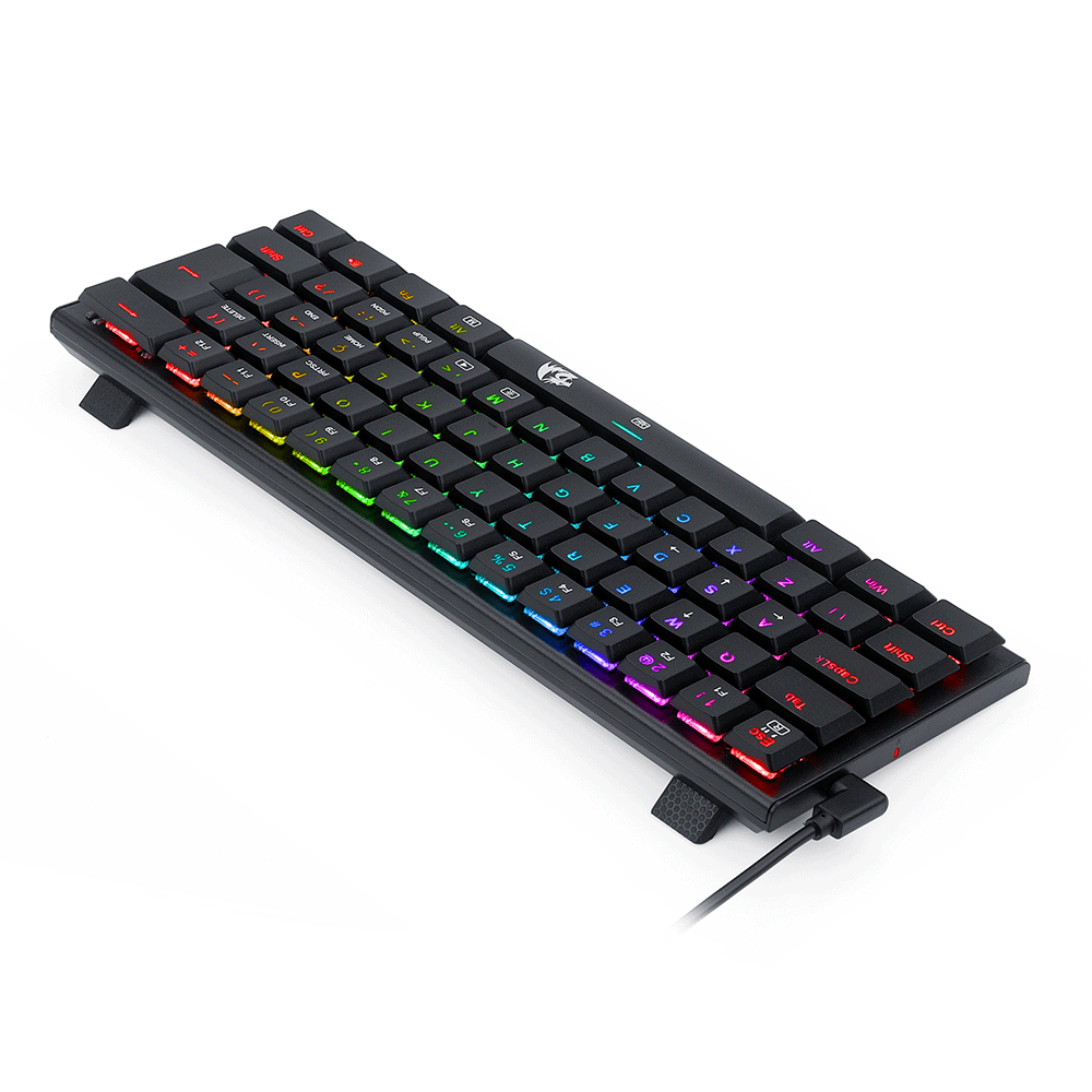 Teclado Mecânico Redragon Anivia, RGB, ABNT2, Switch Marrom, K614