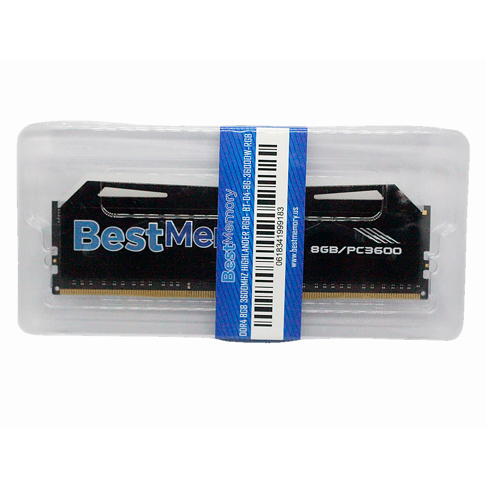 Memória Best Memory DDR4 8GB RGB 3600Mhz