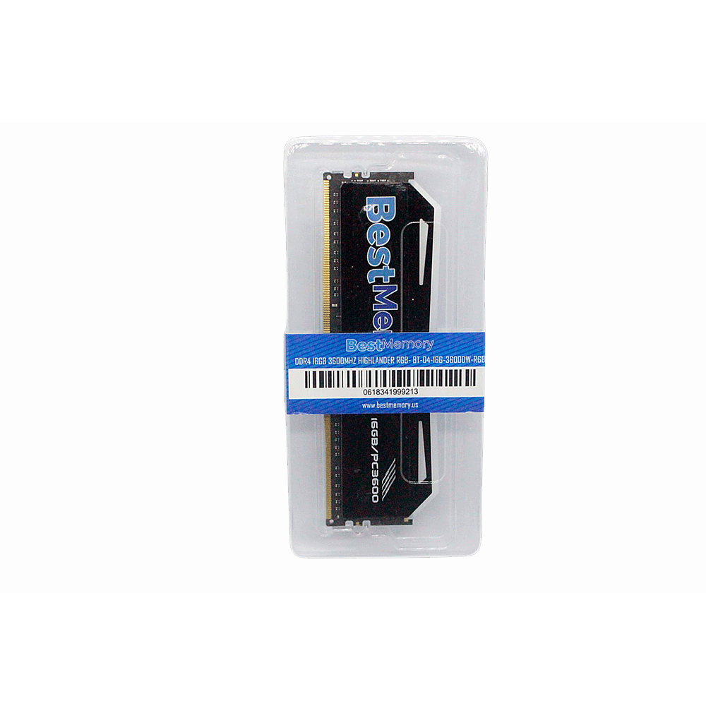 Memória Best Memory DDR4 16GB RGB 3600Mhz BTD416G36000DW Artigo