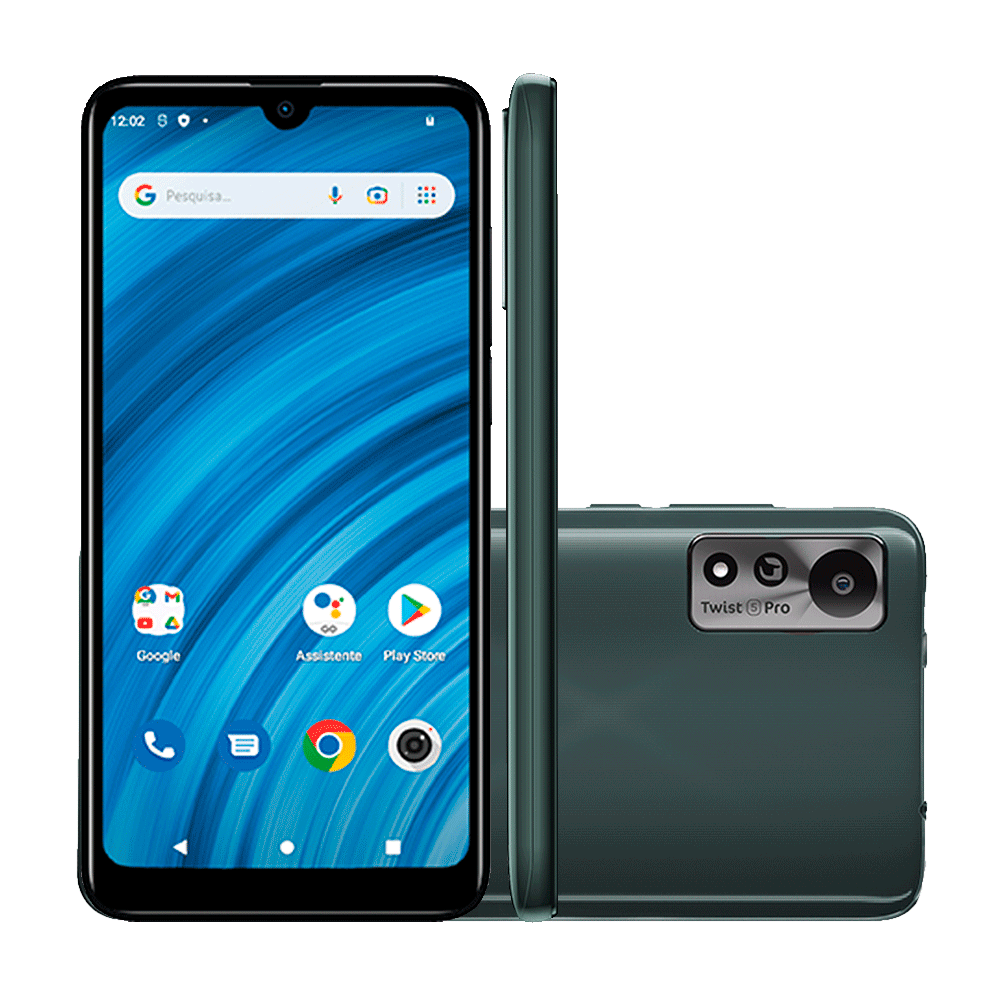 Smartphone Positivo Twist 5 Pro S640, 64GB, 2GB RAM, Android 12 GO