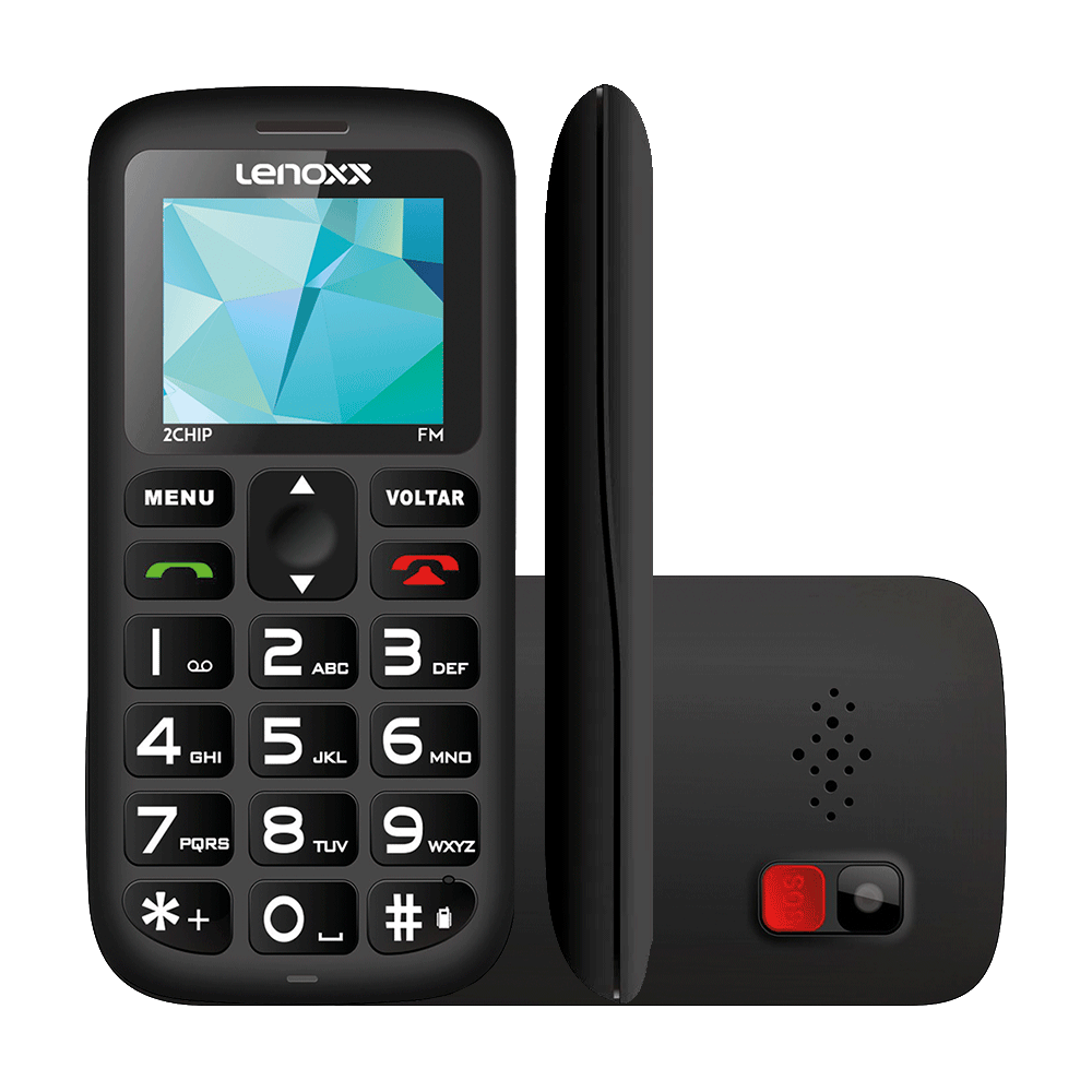 Celular Lenoxx CX 906, Tela 1,8