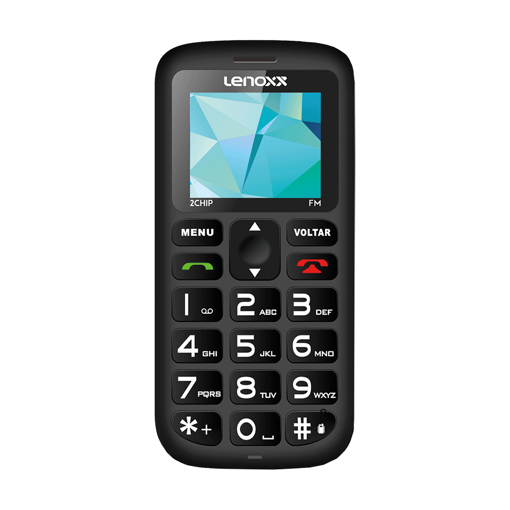 Celular Lenoxx CX 906, Tela 1,8
