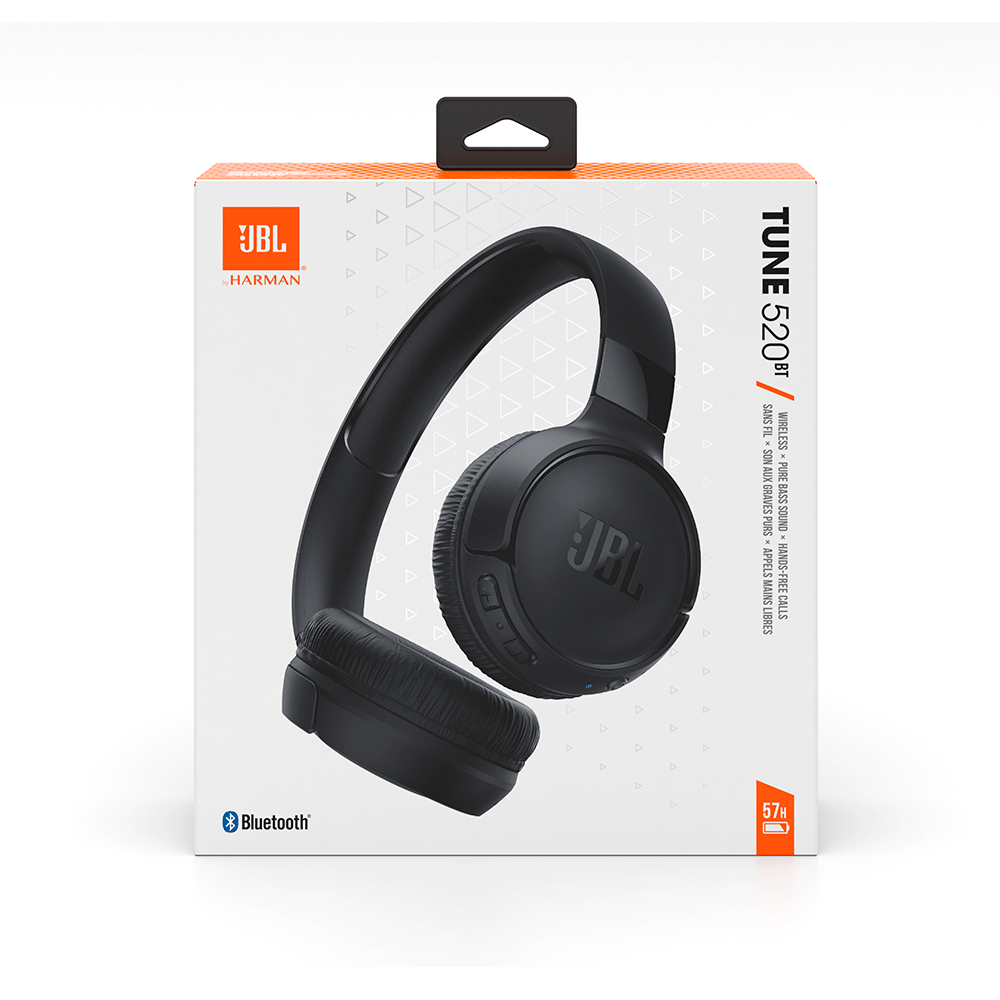 Headphone JBL Tune 520BT Bluetooth | Preto Artigo: 283178