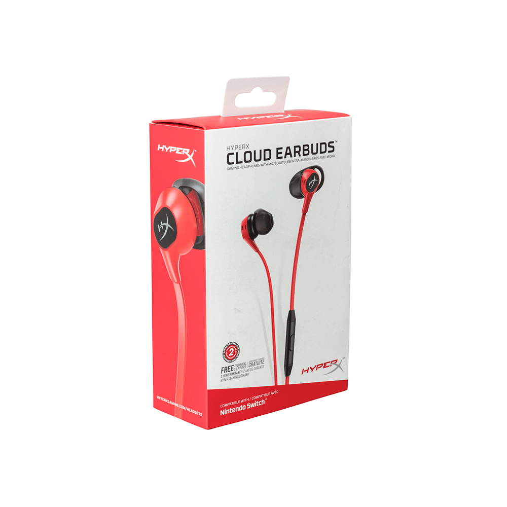 Earphone hyperx cloud clearance earbuds