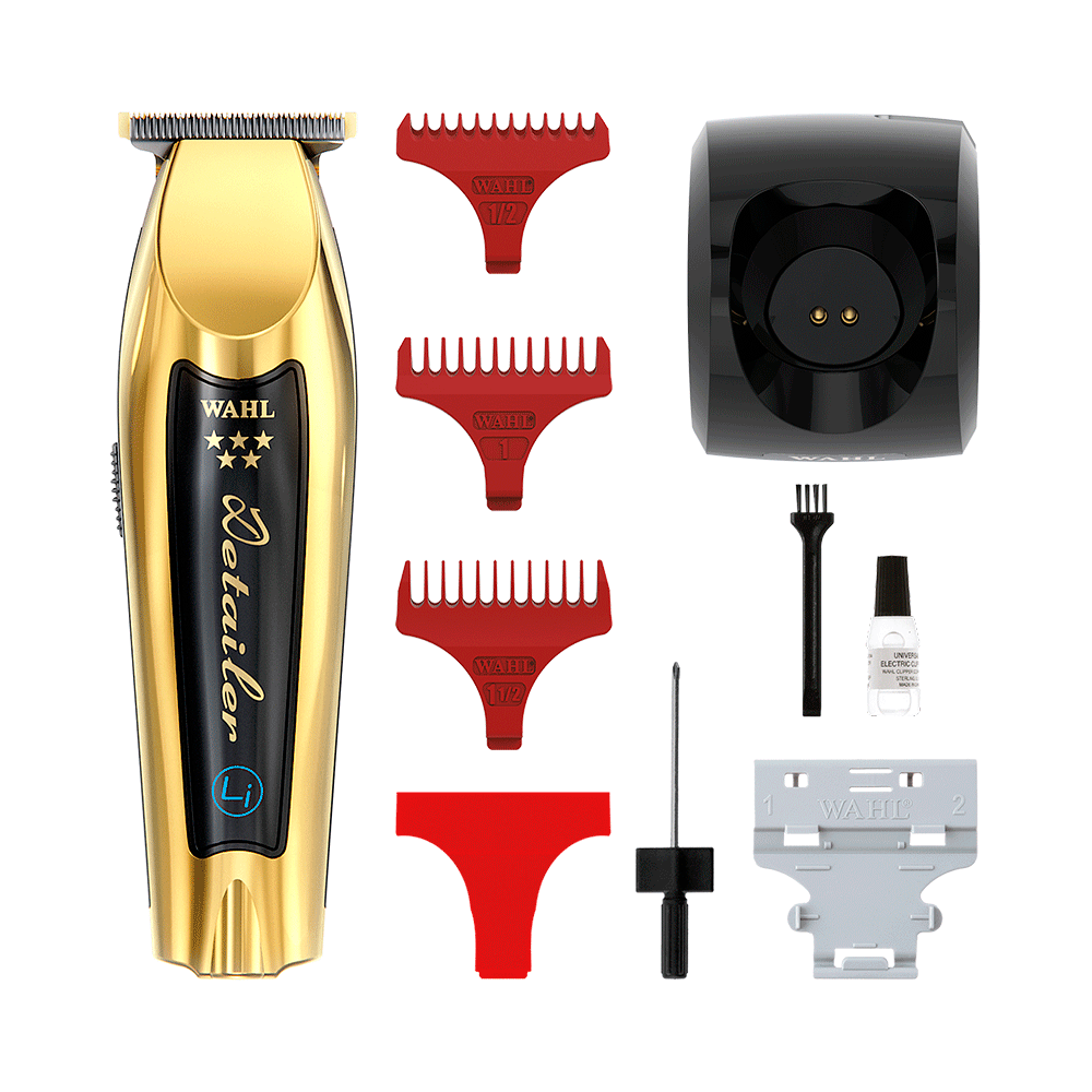 Máquina de Acabamento Wahl Detailer Li Cordless Gold | Bivolt