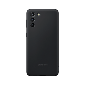 Capa Protetora Samsung Galaxy S21+ Silicone Preto DF - 278598