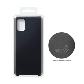 Capa Protetora Gbmax para Celulares de Silicone Preto A71 DF - 278524 Capa Protetora Gbmax para Celulares de Silicone Preto A71 DF - 278524