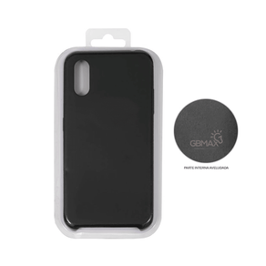 Capa Protetora Gbmax para Celulares de Silicone Preto A01 Core DF - 278511 Capa Protetora Gbmax para Celulares de Silicone Preto A01 Core DF - 278511