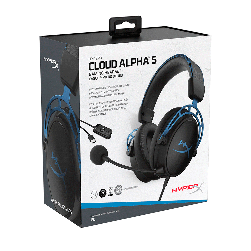 Headset HyperX Cloud Alpha S Gaming Fujioka Distribuidor