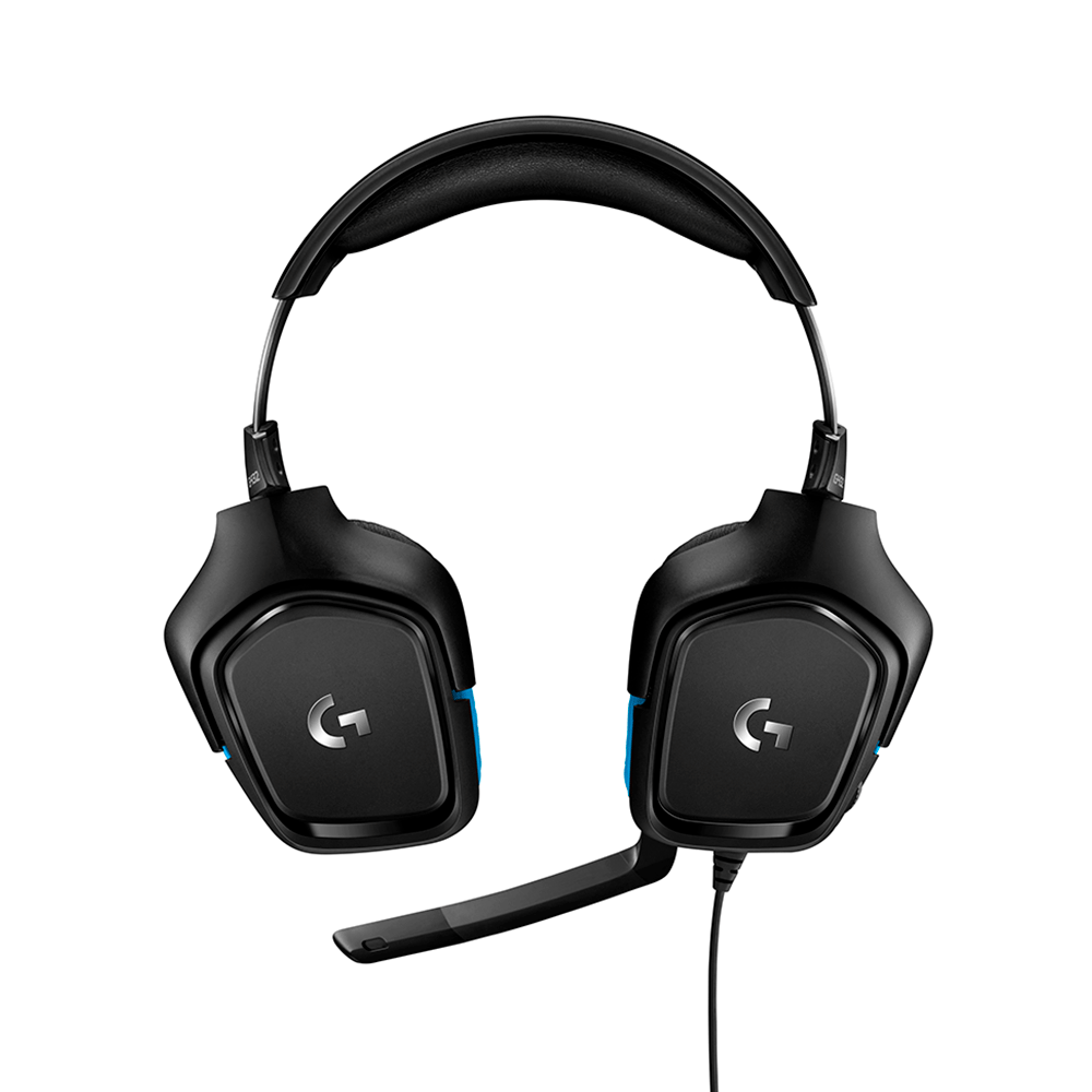 Headset Logitech G432 para jogos com som surround 7.1 - Fujioka
