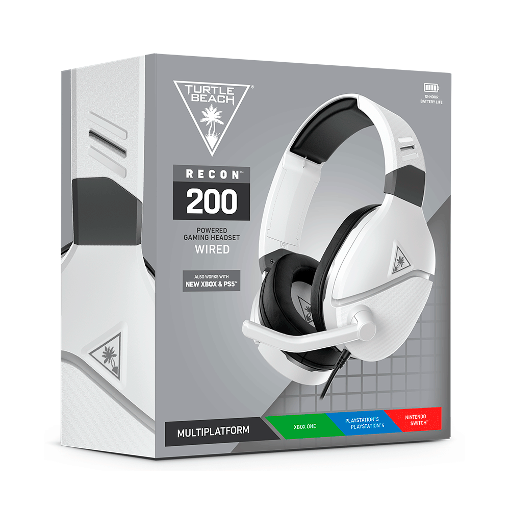 TURTLE BEACH Comando Xbox Recon, para Xbox Series XIS, One e Windows 10,  Branco e Cinzento