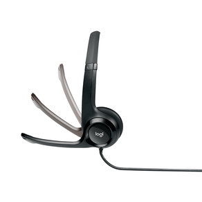 Headset Logitech USB H390 Preto DF - 582160 Headset Logitech USB H390 Preto DF - 582160