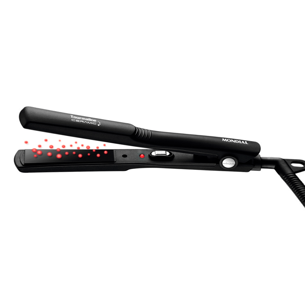 Prancha Mondial Alisadora Tourmaline Ceramic P-15 200ºC | Bivolt