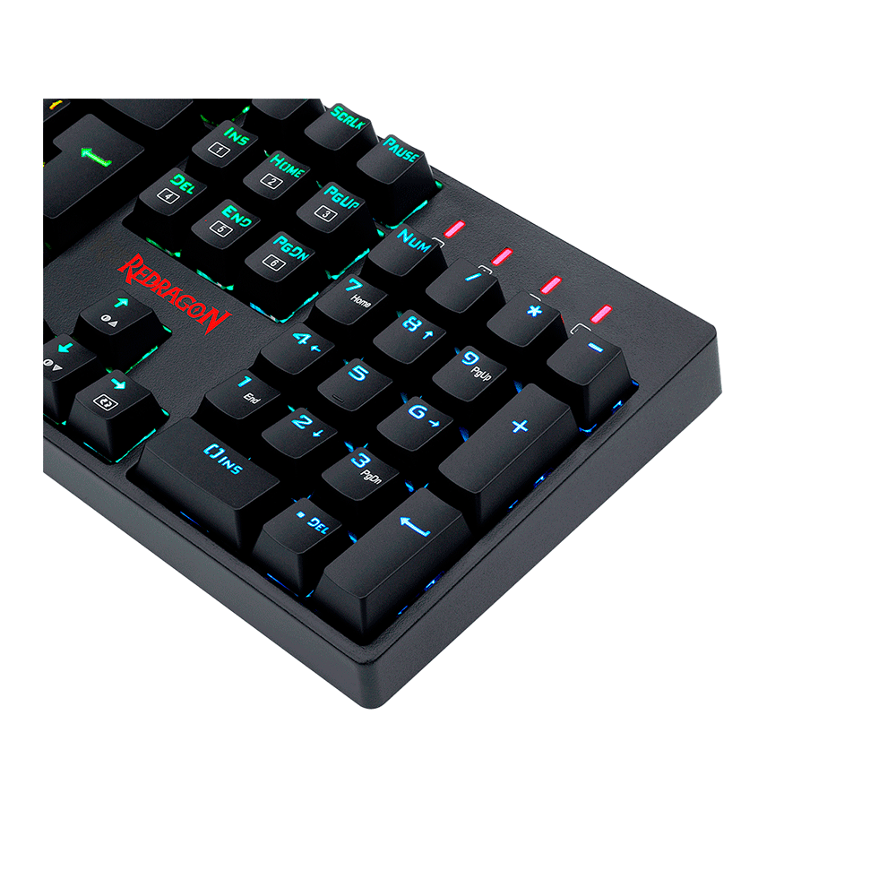 Teclado Gamer Óptico Redragon Surara Pro RGB Switch Azul K582RGB