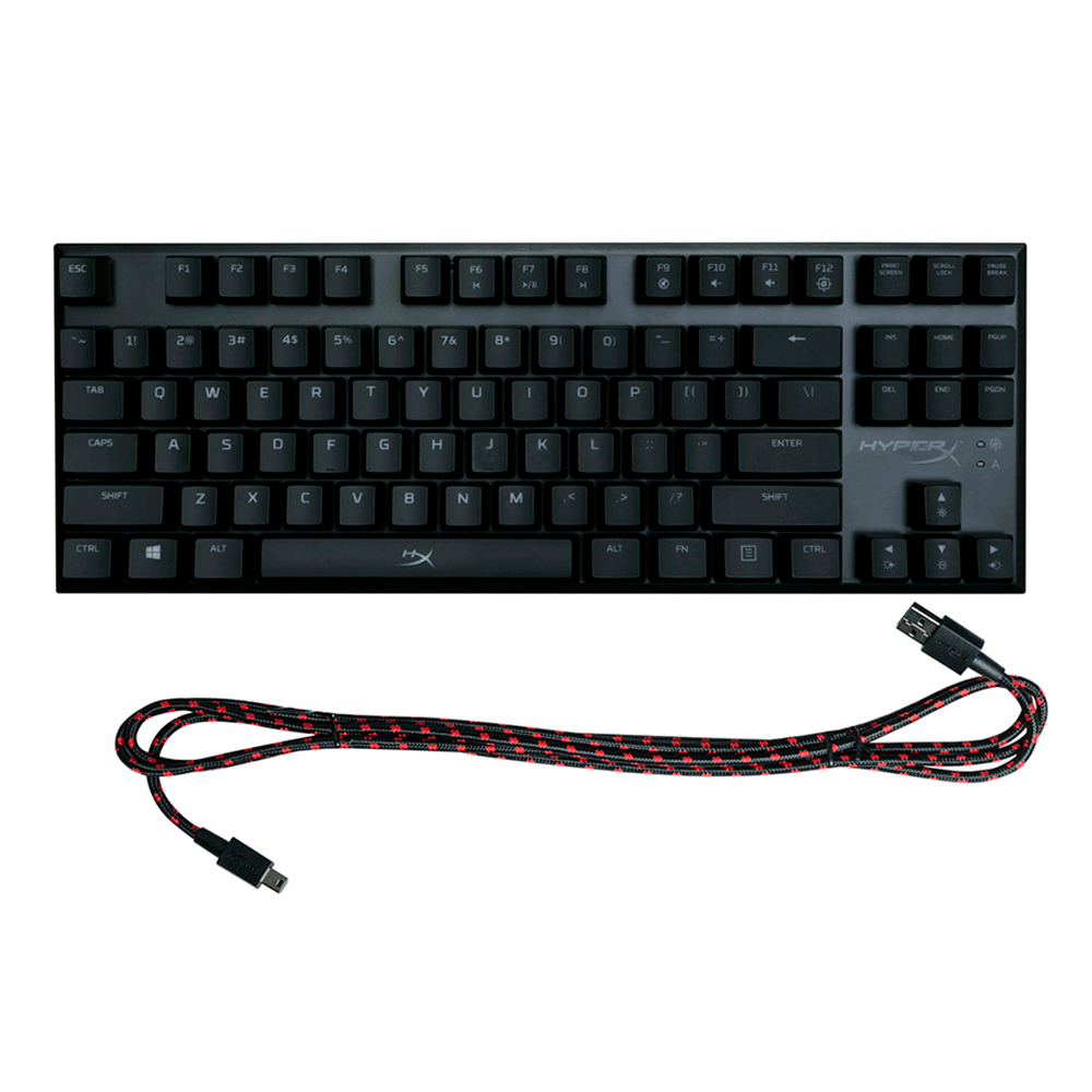 Teclado Mecânico HyperX Alloy FPS Pro Red - Fujioka Distribuidor