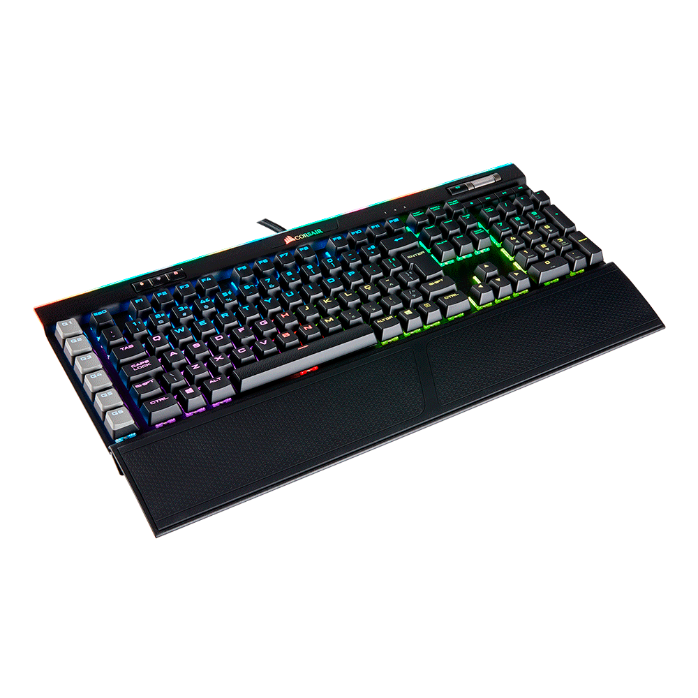 Teclado Gamer Corsair K95 Mecânico Platinum, CH-9127014-BR