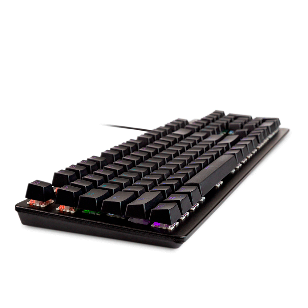 Teclado Mecânico Dazz Eclipse, Efeito Lighting RGB com Teclas 100