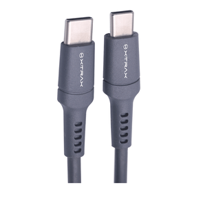 Cabo tipo C Xtrax 1,5 metros | Cinza DF - 278729 Cabo tipo C Xtrax 1,5 metros | Cinza DF - 278729